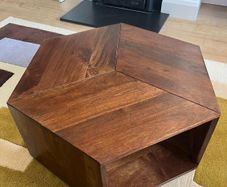 Osby Coffee Table from Swoon in Light Brown Mango Wood