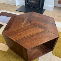 Osby Coffee Table from Swoon in Light Brown Mango Wood