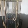 Vintage 70's Kundo Kieninger & Obergfell Brass/Glass Clock. Image 9