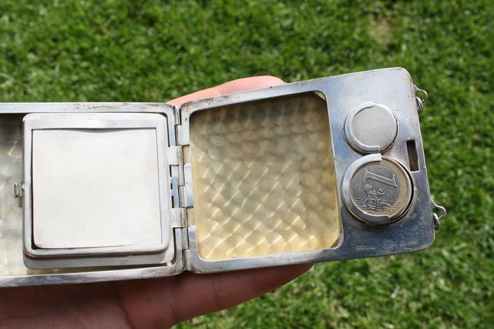 Antique sterling silver wallet