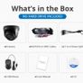 SANNCE 8CH 1080N DVR CCTV System 4pcs 1080P Dome Security Cameras IR Indoor Waterproof Outdoor Video Surveillance CCTV Kit Image 9