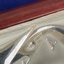Rare and antique sculpted wood and .925 silver box look at all pictures  perfect for stylish card lovers Image 3