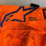 Motorycle - Youth Alpinestars Supertech MX Pants Fluo Orange-White-Blue Image 3