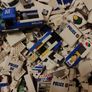 Loose Lego City Police Sets and Pieces White and Blue Lego Image 3