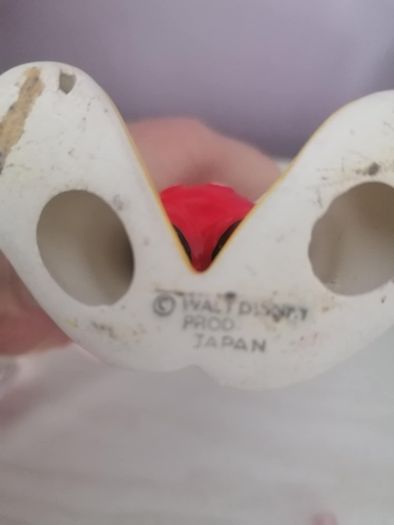 Vintage Mickey Mouse Waving Figurine