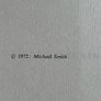 Michael Smith - Times & Locations. Dolmen Press. Poetry. March 1972. Hardcover. Image 10