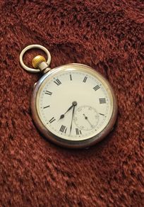 1917 International Watch Co. (IWC) Schauffhausen Sterling Silver cased pocket watch
