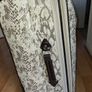 Brown 3 Piece Snake Skin Luggage Set Image 8