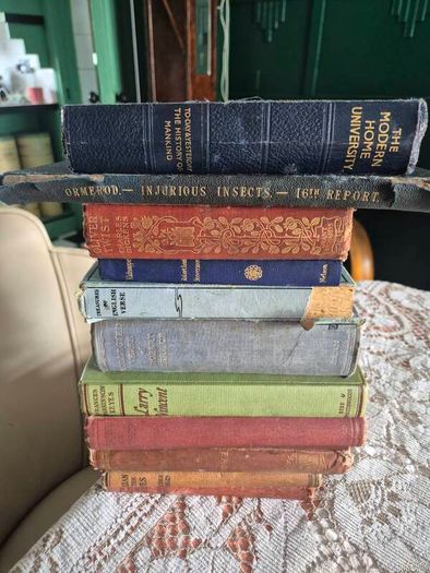 11 Vintage old books