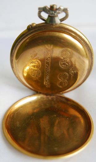 Vintage Antique Remontoir Ancre Pocket Watch Case