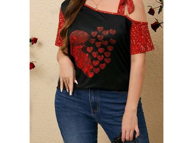 Fabulous Top with Asymmetrical Neckline size 20