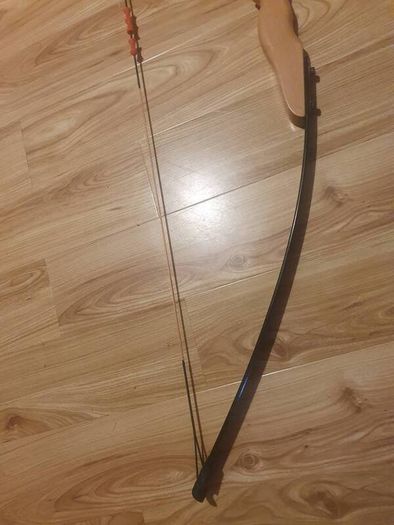 Archery Set,  Bow and Arrows, with straw target