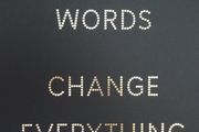Nathan Coley (British B. 1967) Title, Tentative Words Change Everything