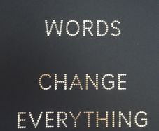 Nathan Coley (British B. 1967) Title, Tentative Words Change Everything
