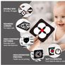 Thicker & Wider Black and White Sensory Baby Book Toys for 0-6 Months Image 6