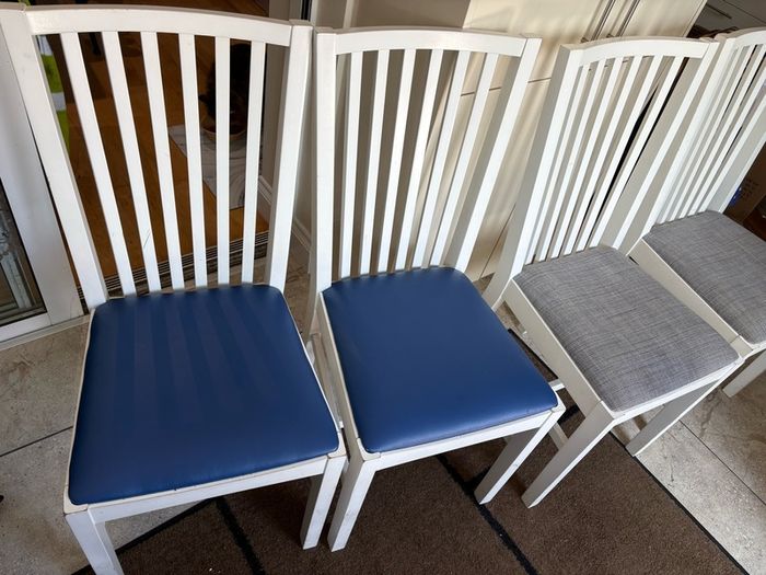 x4 IKEA Wooden dining chairs