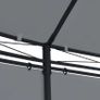Gazebo with Curtains 520x349x255 cm Anthracite Image 2