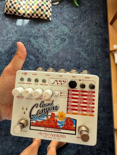 Grand canion loop delay pedal