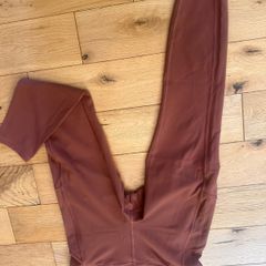 Brown Lululemon Size US 10 Leggings (genuine)