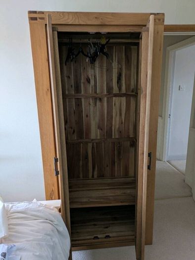Solid Oak Wardrobe