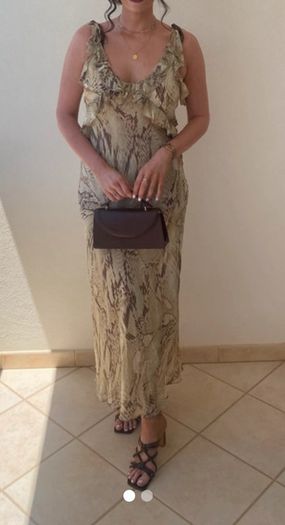zara maxi dress