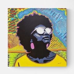Original hand paint picture, painting by Strzala