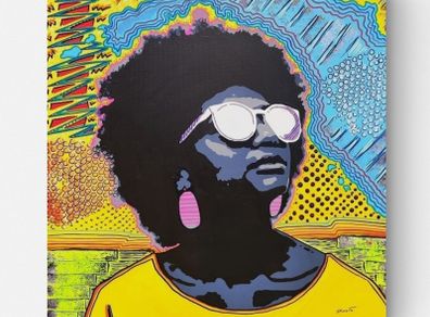 Original hand paint picture, painting by Strzala
