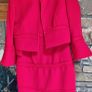 Veni Infantino ladies dress and jacket. Red Size 12 Image 2