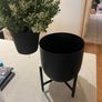 Pot and artificial plant Image 3