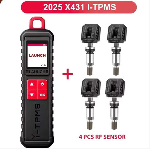 2025 Upgrade LAUNCH X-431 i-TPMS TSGUN Tire Pressure Detector Tool,Relearn,Reset and Coding TPMS sensors,Work with Launch X431