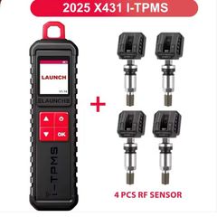 2025 Upgrade LAUNCH X-431 i-TPMS TSGUN Tire Pressure Detector Tool,Relearn,Reset and Coding TPMS sensors,Work with Launch X431