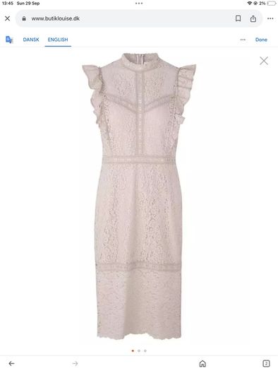 Rosemunde Ladies lace dress