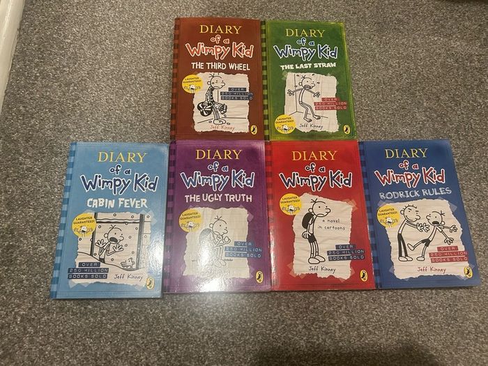 Diary of a Wimpy kid books