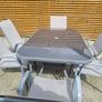Outdoor table and 6  chairs Image 3