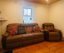 Reclining sofa and a 3-seater suite barely used excellent condition very comfortable