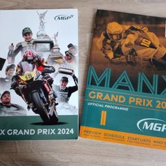 MotorCycle Manx Grand Prix Programmes Motor Bikes Isle of Man