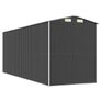 Garden Shed Anthracite 192x606x223 cm Galvanised Steel Image 4