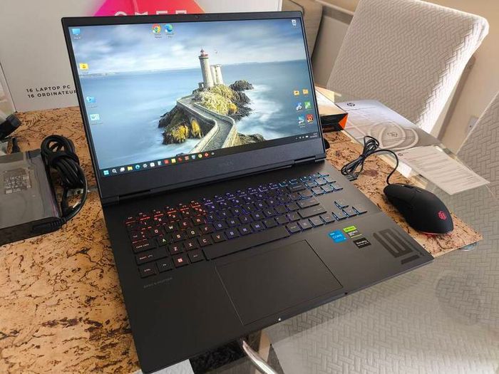 Brand New Gaming Laptop Hp Omen Intel i5 13420H 8/12 RTX4050 6GB 120W GDDR7 16GB DDR5 5600mhz 512GB NVMe PCIE 4.0 16.1" 1080p 144hz Ips 250nits Win11 RGB