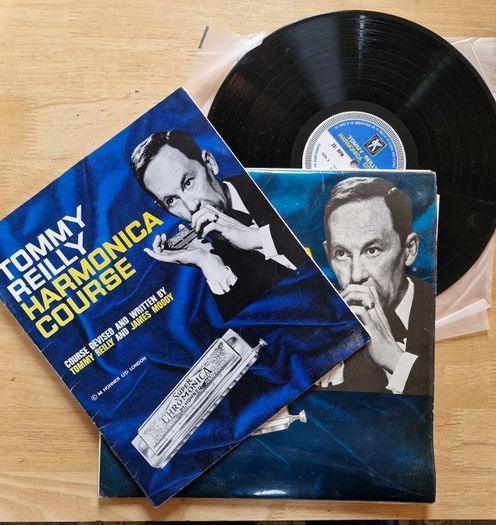 Vintage Tom Reilly Harmonica Course (2xVinyl LP Set + Music Book
