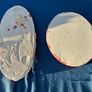 Vintage chalkware wall plaques Image 8