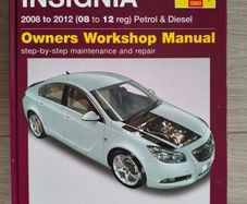 Haynes Manual Vauxhall Insignia