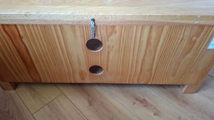 Devon Oak large TV unit
