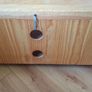 Devon Oak large TV unit Image 4