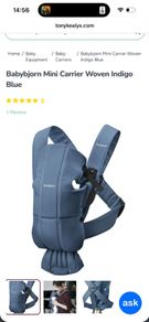 Baby Bjorn Mini carrier sling
