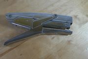 Vintage Rexel Vulcan Plier Stapler - Made in England - Heavy Duty Metal Chrome
