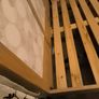 5ft King size pine bed frame. Image 5