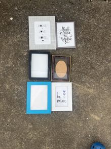 Multi colored frames / 6x small - medium size