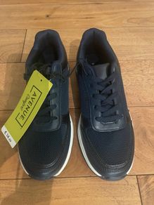woman's navy shoes trainers from Aldi, size 5