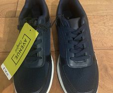 woman's navy shoes trainers from Aldi, size 5