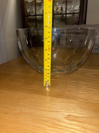 John Rocha Waterford Crystal Large Imprint Bowl